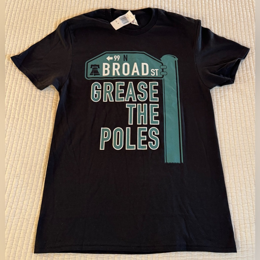 Grease The Poles Broad St Shirt Philadelphia Eagles Super Bowl Philly